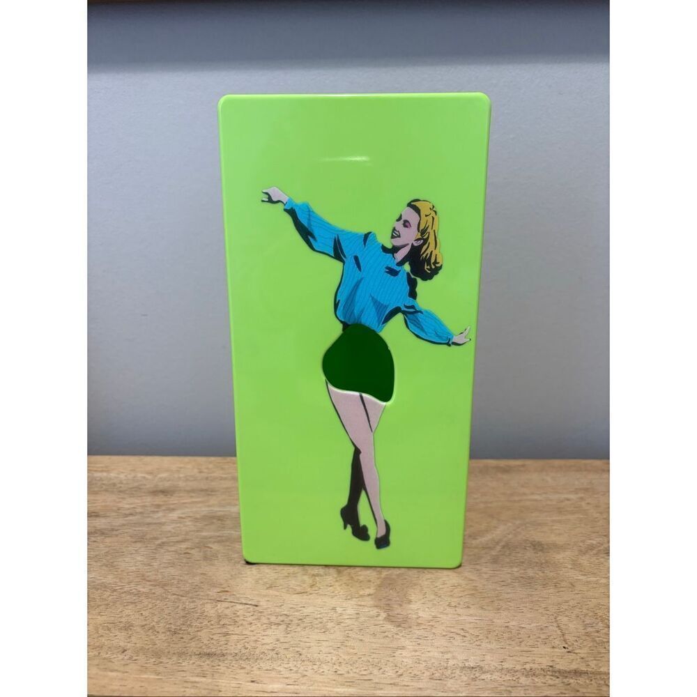 Tissue Box Flying Skirt In Green